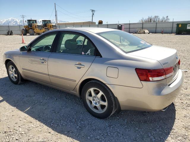 5NPEU46F57H154987 - 2007 HYUNDAI SONATA SE BEIGE photo 2