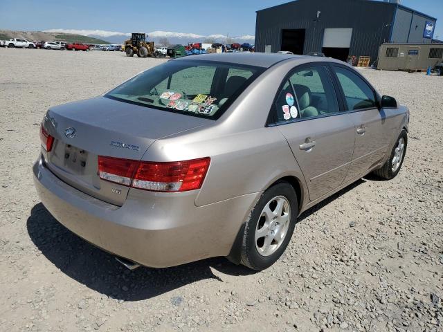 5NPEU46F57H154987 - 2007 HYUNDAI SONATA SE BEIGE photo 3