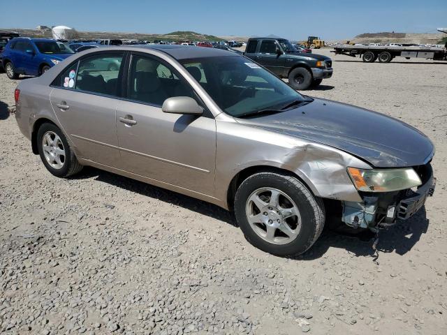 5NPEU46F57H154987 - 2007 HYUNDAI SONATA SE BEIGE photo 4