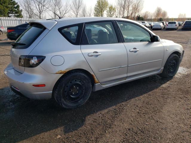 JM1BK143461537874 - 2006 MAZDA 3 HATCHBACK SILVER photo 3