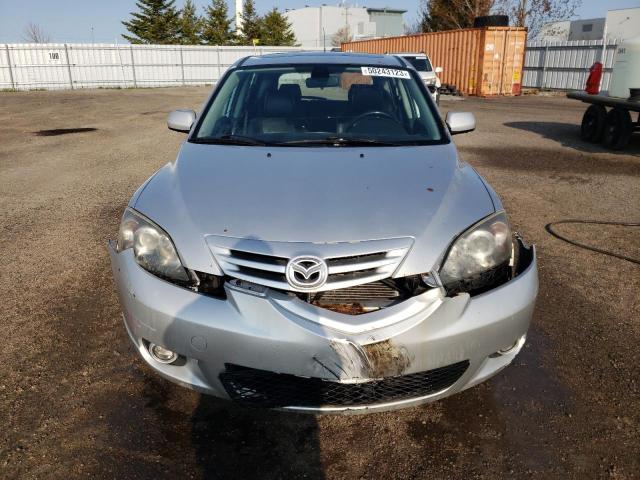 JM1BK143461537874 - 2006 MAZDA 3 HATCHBACK SILVER photo 5