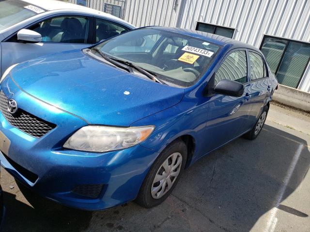 1NXBU4EE9AZ175247 - 2010 TOYOTA CORROLA BASE BLUE photo 1