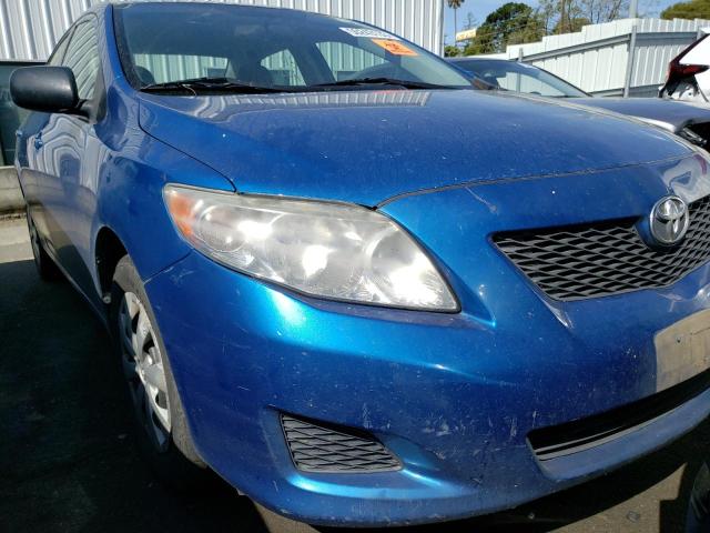 1NXBU4EE9AZ175247 - 2010 TOYOTA CORROLA BASE BLUE photo 5