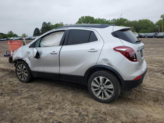 KL4CJASB7HB117261 - 2017 BUICK ENCORE PREFERRED SILVER photo 2