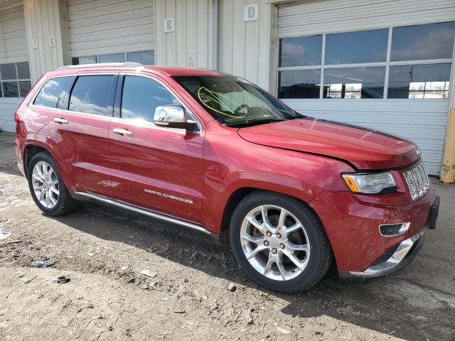 1C4RJFJM7EC375043 - 2014 JEEP GRAND CHER SUMMIT 红色 照片 4