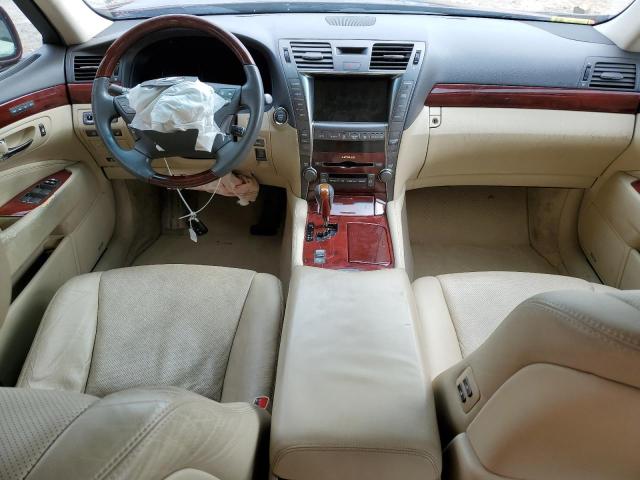 JTHBL46F885084147 - 2008 LEXUS LS 460 MAROON photo 8