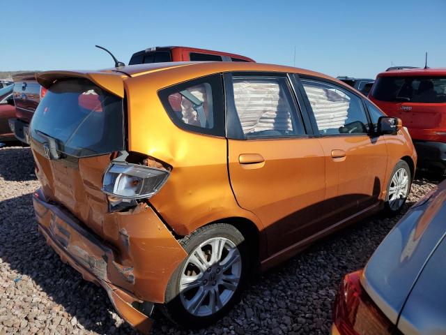 JHMGE8H49AS020113 - 2010 HONDA FIT SPORT ORANGE photo 3