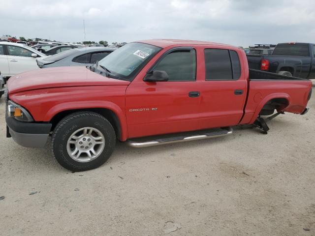 2002 DODGE DAKOTA QUAD SLT, 