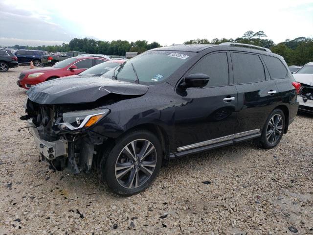 5N1DR2MNXHC680407 - 2017 NISSAN PATHFINDER S BLACK photo 1