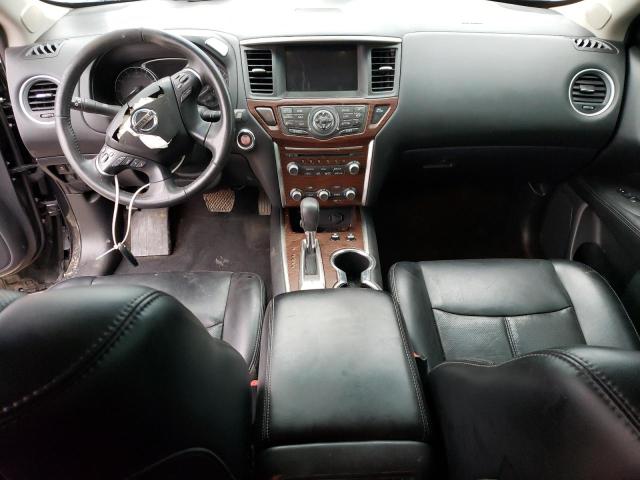 5N1DR2MNXHC680407 - 2017 NISSAN PATHFINDER S BLACK photo 8