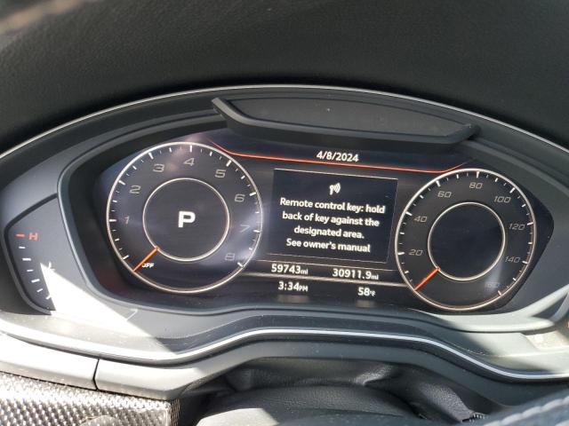 WAUB4CF54JA060695 - 2018 AUDI S5 PREMIUM PLUS შავი ფოტო 9