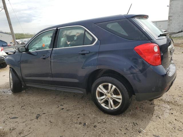 2GNALAEK5F6190221 - 2015 CHEVROLET EQUINOX LS BLUE photo 2