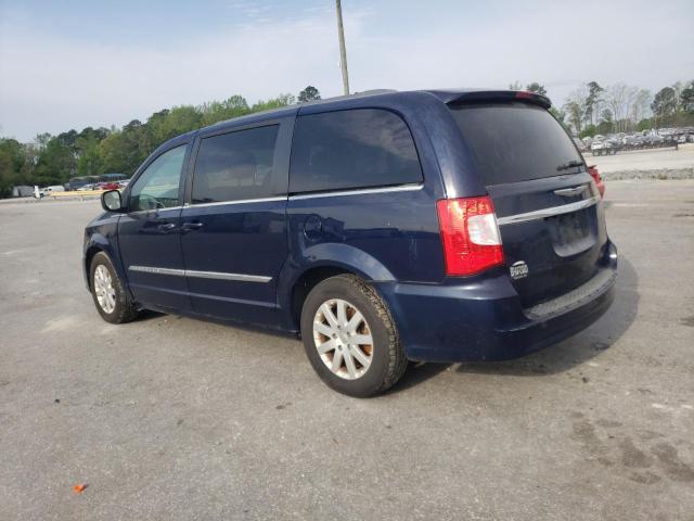 2C4RC1BG3DR610338 - 2013 CHRYSLER TOWN & COU TOURING BLUE photo 2