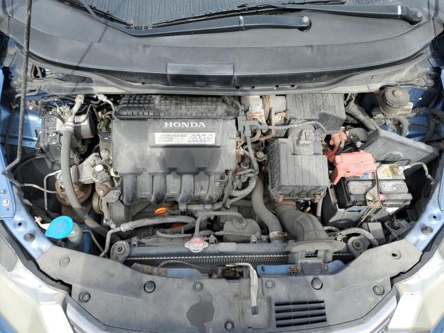 JHMZE2H56AS025705 - 2010 HONDA INSIGHT LX GRAY photo 11