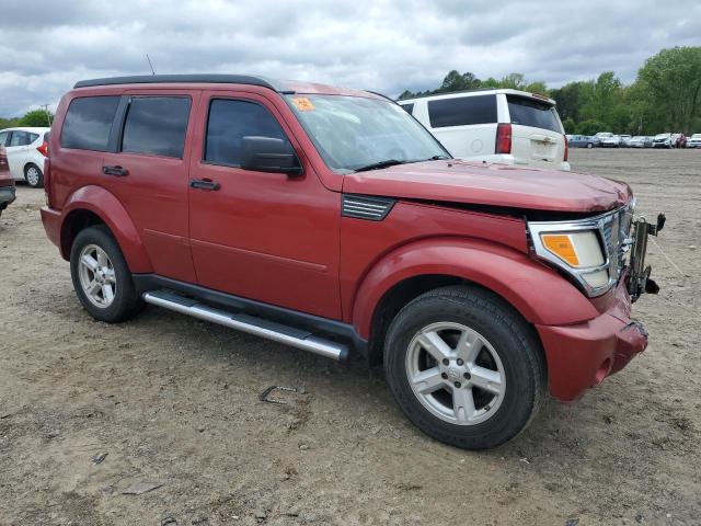 1D8GT28K47W727058 - 2007 DODGE NITRO SXT RED photo 4