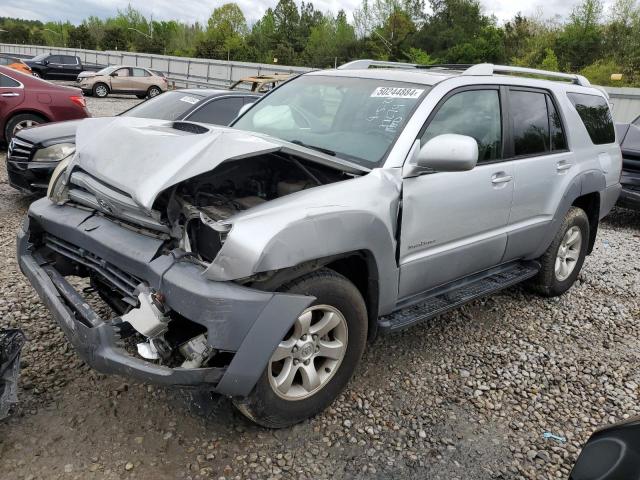 JTEZU14R030008447 - 2003 TOYOTA 4RUNNER SR5 SILVER photo 1