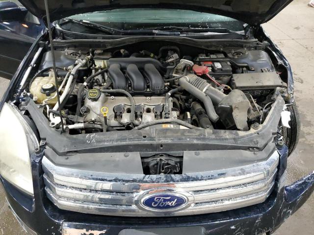 3FAHP08168R231921 - 2008 FORD FUSION SEL BLUE photo 11