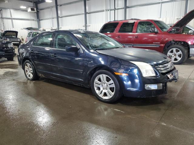 3FAHP08168R231921 - 2008 FORD FUSION SEL BLUE photo 4