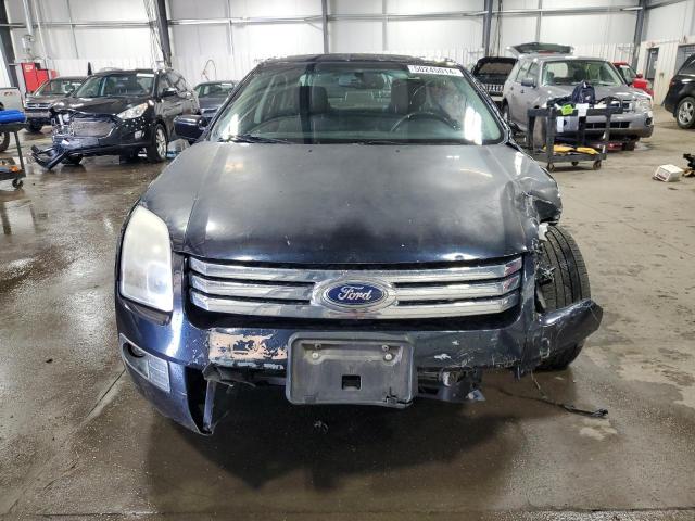 3FAHP08168R231921 - 2008 FORD FUSION SEL BLUE photo 5