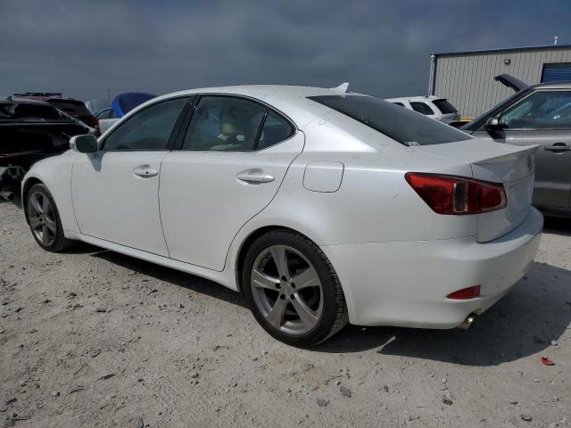 JTHBF5C21C5184632 - 2012 LEXUS IS 250 WHITE photo 2