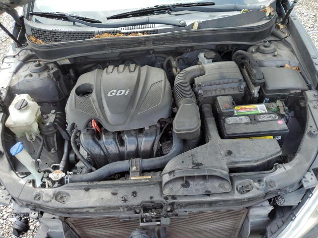 5NPEB4AC2CH404151 - 2012 HYUNDAI SONATA GLS GRAY photo 11