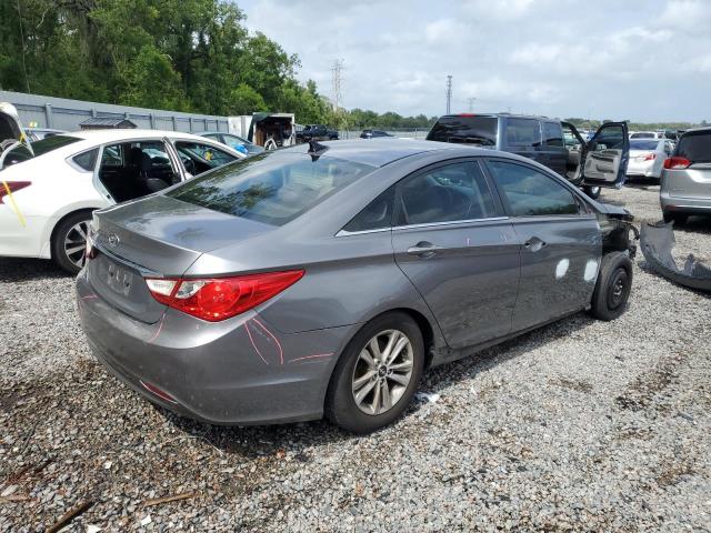 5NPEB4AC2CH404151 - 2012 HYUNDAI SONATA GLS GRAY photo 3