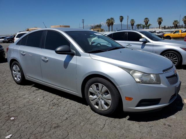 1G1PC5SH2C7385541 - 2012 CHEVROLET CRUZE LS SILVER photo 4