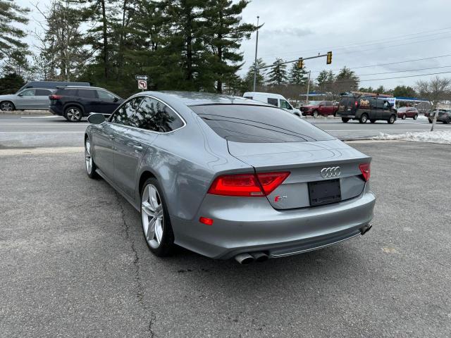 WAU32BFC2DN092674 - 2013 AUDI S7 PRESTIGE GRAY photo 4