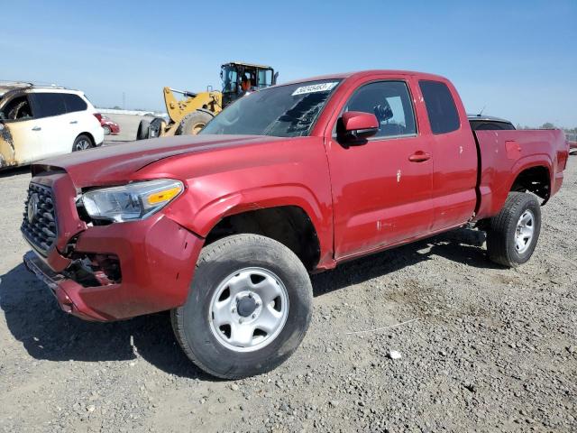 3TYSX5EN1LT002366 - 2020 TOYOTA TACOMA ACCESS CAB BURGUNDY photo 1