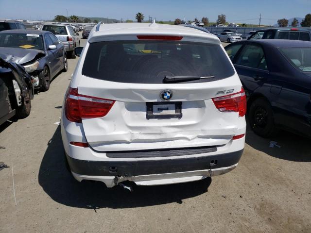 5UXWX7C59E0E80442 - 2014 BMW X3 XDRIVE35I WHITE photo 6