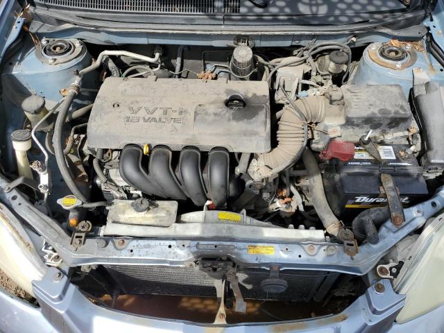 2T1KR32E74C187418 - 2004 TOYOTA COROLLA MA XR GRAY photo 11