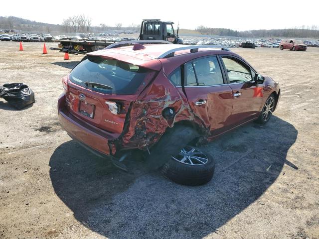 4S3GTAT65K3727714 - 2019 SUBARU IMPREZA LIMITED BURGUNDY photo 3