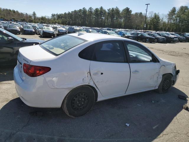 KMHDU4AD4AU177946 - 2010 HYUNDAI ELANTRA BLUE WHITE photo 3