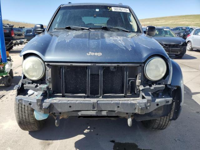 1J4GL58K82W159187 - 2002 JEEP LIBERTY LIMITED BLUE photo 5