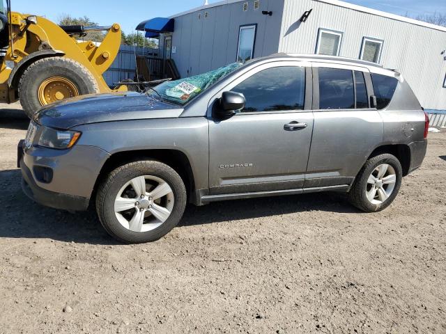 1C4NJDBB5ED592343 - 2014 JEEP COMPASS SPORT GRAY photo 1