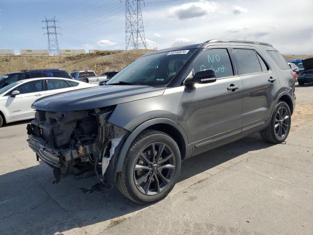 1FM5K8D83JGC79169 - 2018 FORD EXPLORER XLT CHARCOAL photo 1