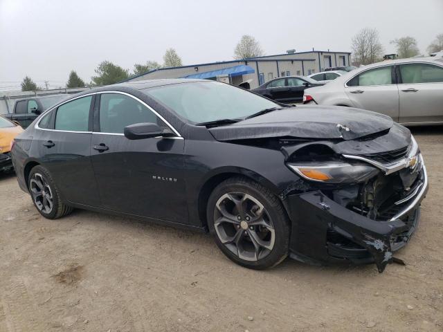 1G1ZD5ST3MF063864 - 2021 CHEVROLET MALIBU LT BLACK photo 4