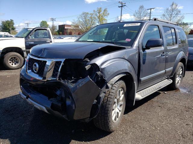 5N1AR1NB9CC614229 - 2012 NISSAN PATHFINDER S GRAY photo 1