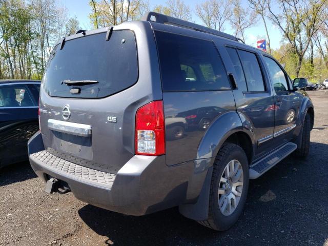 5N1AR1NB9CC614229 - 2012 NISSAN PATHFINDER S GRAY photo 3