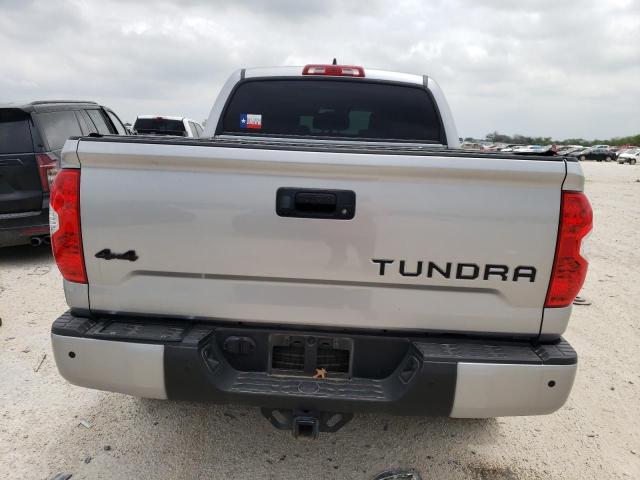 5TFHY5F11LX942966 - 2020 TOYOTA TUNDRA CREWMAX LIMITED SILVER photo 6