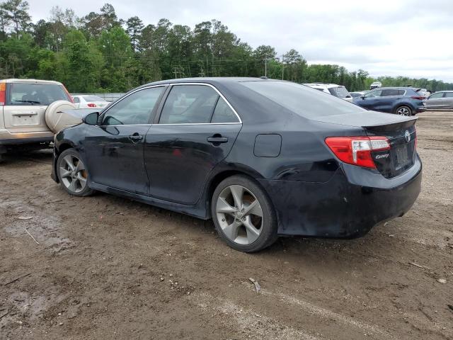 4T1BF1FK7CU185923 - 2012 TOYOTA CAMRY BASE BLACK photo 2