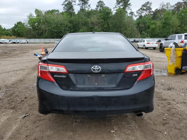 4T1BF1FK7CU185923 - 2012 TOYOTA CAMRY BASE BLACK photo 6