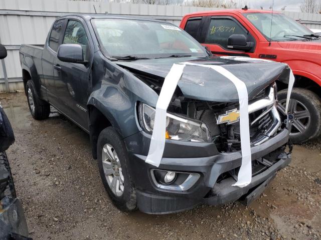 1GCHTBE38F1137523 - 2015 CHEVROLET COLORADO LT GRAY photo 4