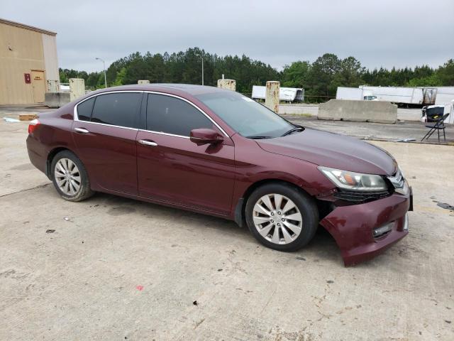 1HGCR3F85EA039025 - 2014 HONDA ACCORD EXL RED photo 4