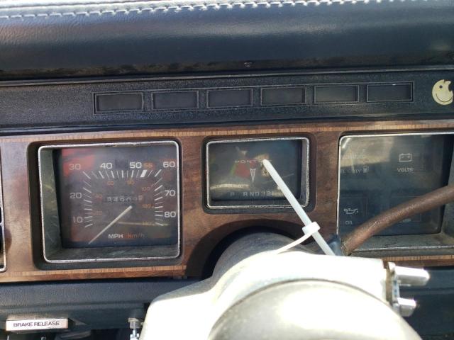 2G2AL35Y6B1716182 - 1981 PONTIAC CATALINA SAFARI BLUE photo 9