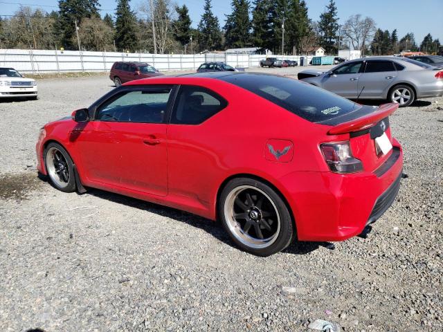 JTKJF5C70E3077104 - 2014 TOYOTA SCION TC RED photo 2