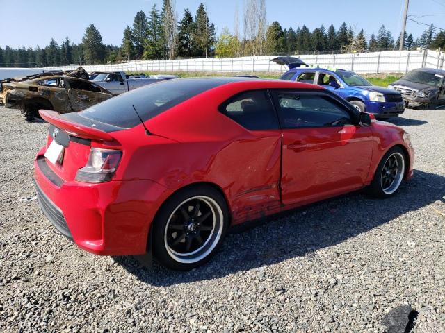 JTKJF5C70E3077104 - 2014 TOYOTA SCION TC RED photo 3