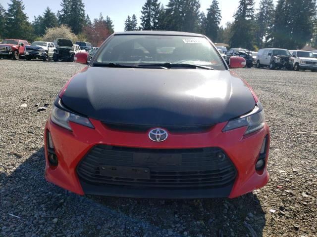 JTKJF5C70E3077104 - 2014 TOYOTA SCION TC RED photo 5