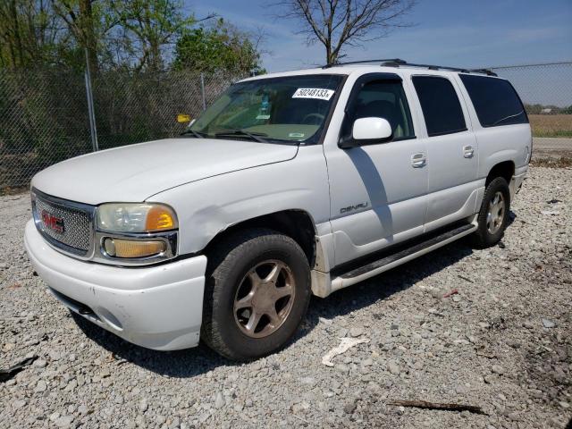 1GKFK66U85J136688 - 2005 GMC YUKON XL DENALI WHITE photo 1