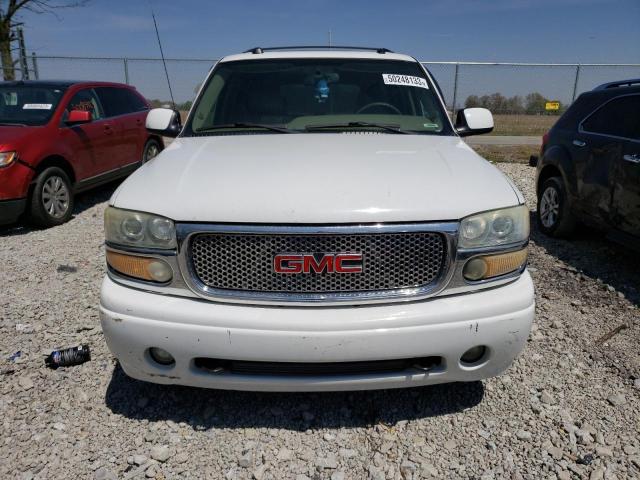 1GKFK66U85J136688 - 2005 GMC YUKON XL DENALI WHITE photo 5